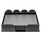 Dacasso Gray Leatherette 23-Piece Conference Room Set DF-4251 - alternate 1